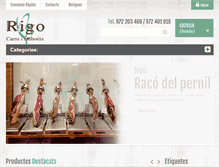 Tablet Screenshot of carnsiembotitsrigo.com